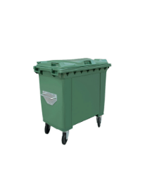 660 Lt Plastik Çöp Konteyneri