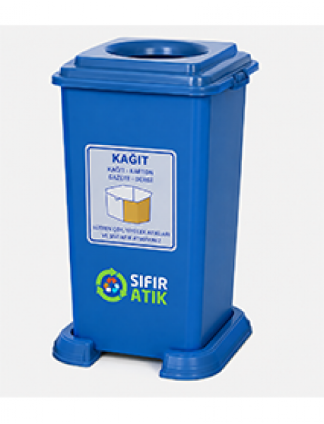 70 Lt Tablalı Sıfır Atık Kutusu