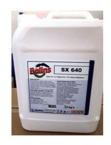 Balins SX640 Ağır Yağ ve Kirli Sanayi Tipi Temizleyici 5 KG Balins SX640 Ağır Yağ ve Kirli Sanayi Tipi Temizleyici 5 KG