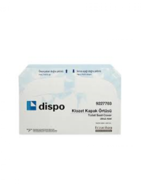 Eczacıbaşı Dispo Klozet Kapak Örtüsü Eczacıbaşı Dispo Klozet Kapak Örtüsü