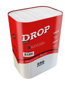 Drop Dispanser Peçete 250 Yaprak 18 Paket Drop Dispanser Peçete 250 Yaprak 18 Paket