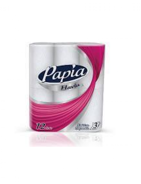 Papia Rulo Havlu Kağıt 3 Katlı 12'li