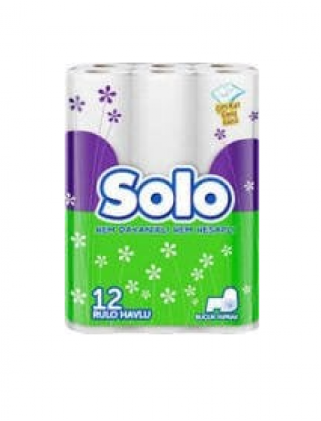 Solo Ultra Havlu Kağıt 12'li Solo Ultra Havlu Kağıt 12'li