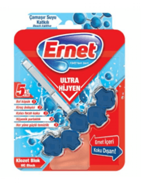 Ernet Ultra Hijyen Klozet Blok Çamaşır Ernet Ultra Hijyen Klozet Blok Çamaşır