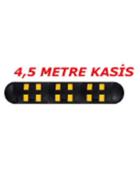 Kauçuk Kasis Fiyatları Trafik Yol Kasisi Hız Kesici Kauçuk 4,5 Metre