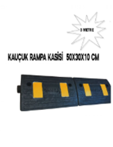 Kauçuk Rampa Seti 3 Metre – Otopark Rampası, Kablo Kanalı Kauçuk Rampa Seti 3 Metre – Otopark Rampası, Kablo Kanalı