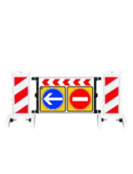 Katlanır Uyarı Levhalı Bariyer Yönlendirme ve Yol Kapama Barikatı Katlanır Uyarı Levhalı Bariyer Yönlendirme ve Yol Kapama Barikatı